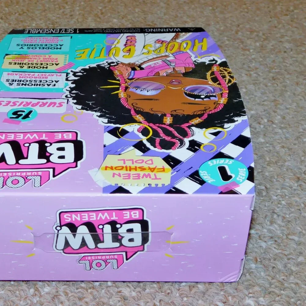 2021 MGA LOL Surprise Be Tweens 6" Hoops Cutie Fashion Doll MIB Brand New L.O.L. - Picture 11 of 11